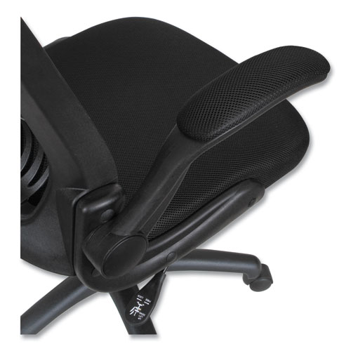 Picture of Alera EB-E Series Swivel/Tilt Mid-Back Mesh Chair, Supports Up to 275 lb, 18.11" to 22.04" Seat Height, Black