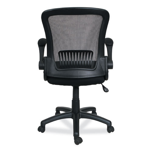 Picture of Alera EB-E Series Swivel/Tilt Mid-Back Mesh Chair, Supports Up to 275 lb, 18.11" to 22.04" Seat Height, Black