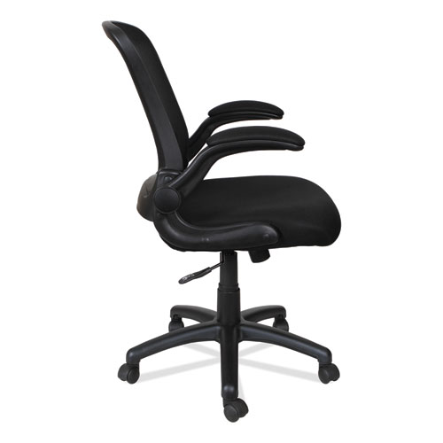 Picture of Alera EB-E Series Swivel/Tilt Mid-Back Mesh Chair, Supports Up to 275 lb, 18.11" to 22.04" Seat Height, Black