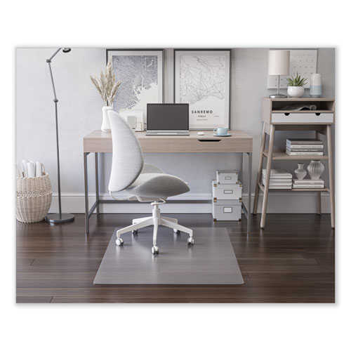 Picture of EconoMat All Day Use Chair Mat for Hard Floors, Flat Packed, 36 x 48, Clear