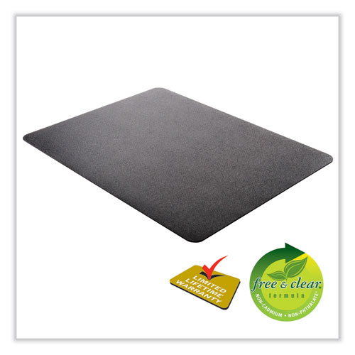 Picture of SuperMat Frequent Use Chair Mat for Medium Pile Carpet, 36 x 48, Rectangular, Black