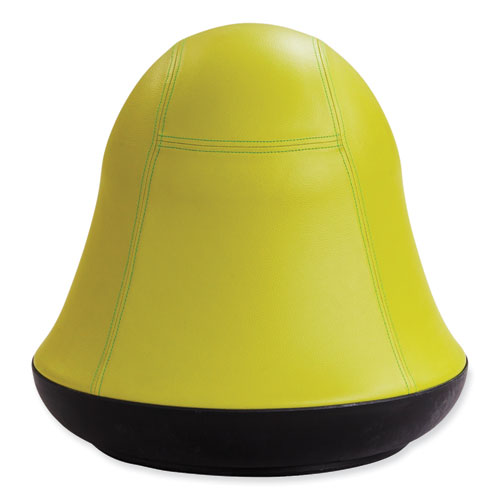 Picture of Runtz Swivel Ball Chair, Backless, Supports Up to 250 lb, Green Vinyl