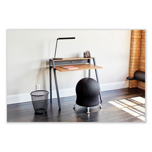 Picture of Zenergy Ball Chair, Backless, Supports Up to 250 lb, Blue Fabric