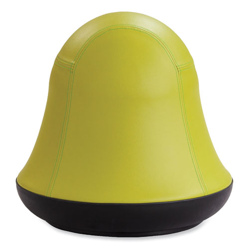 Picture of Runtz Swivel Ball Chair, Backless, Supports Up to 250 lb, Green Vinyl