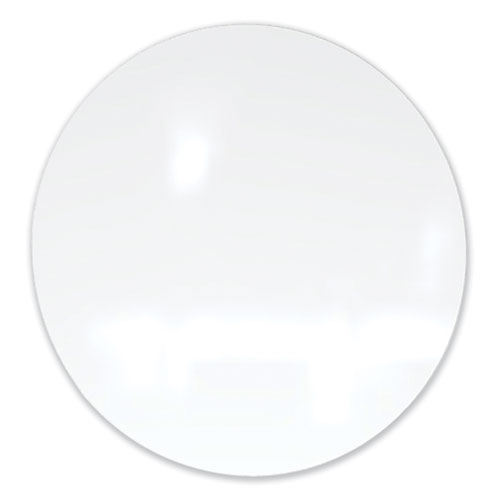 Picture of Coda Low Profile Circular Magnetic Glassboard, 24" x 24", White Surface