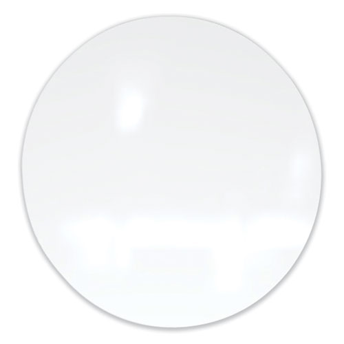 Picture of Coda Low Profile Circular Magnetic Glassboard, 36" x 36", White Surface
