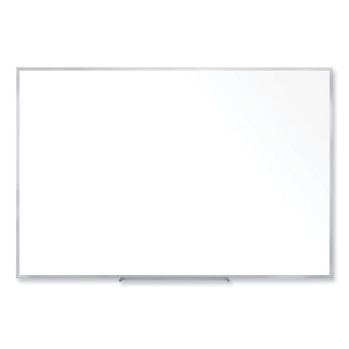Non-Magnetic+Whiteboard+with+Aluminum+Frame%2C+60.63+x+48.47%2C+White+Surface%2C+Satin+Aluminum+Frame%2C+Ships+in+7-10+Business+Days