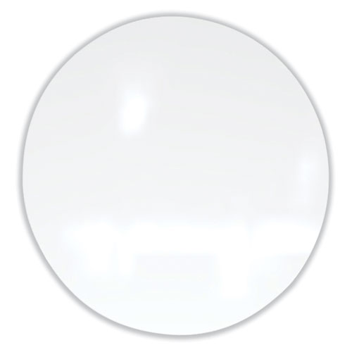 Picture of Coda Low Profile Circular Non-Magnetic Glassboard, 24" x 24", White Surface
