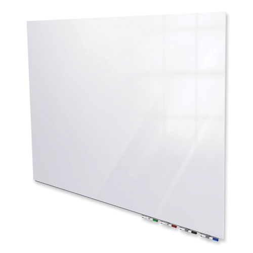 Picture of Aria Low-Profile Frameless Magnetic Glassboard, 120" x 48", White Surface