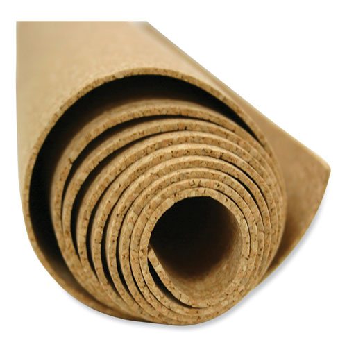 Picture of Natural Cork Roll, 48" x 0.25" x 96", Tan
