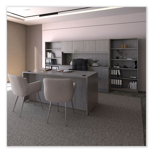 Picture of Alera Valencia Series Mobile Pedestal File, Left/Right, 3-Drawer: Box/Box/File, Legal/Letter, Gray, 15.88 x 20.5 x 28.39