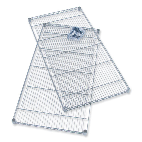 Picture of Industrial Extra Shelf Pack, 36w x 24d x 1.5h, Steel, Metallic Gray, 2/Pack