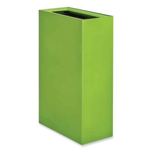 Picture of Mixx Recycling Center Lid, 9.87w x 19.87d x 0.82h, Green
