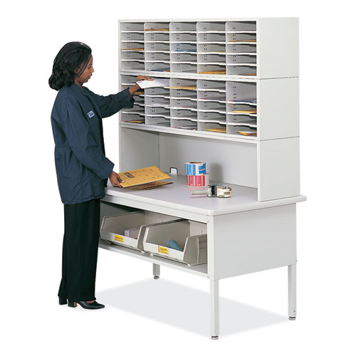 Picture of E-Z Sort Riser, 57.5 x 13 x 14, Black