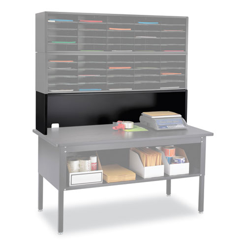 Picture of E-Z Sort Riser, 57.5 x 13 x 14, Black