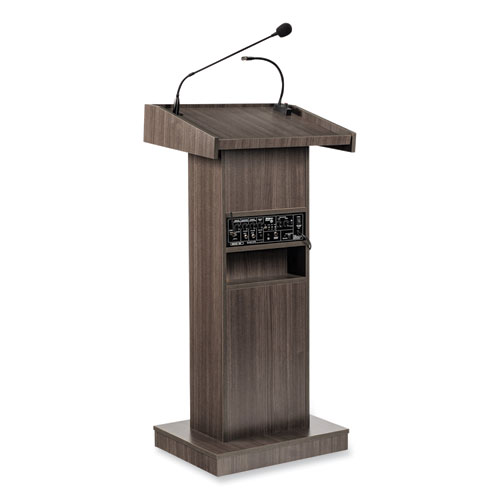 Picture of Orator Lectern, 22 x 17 x 46, Ribbonwood