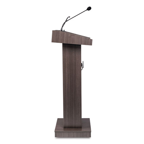 Picture of Orator Lectern, 22 x 17 x 46, Ribbonwood