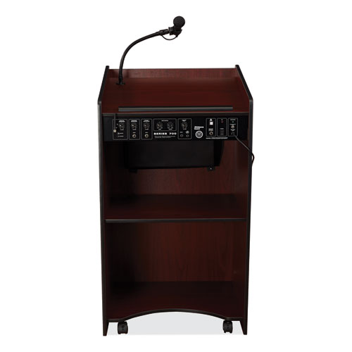 Picture of Aristocrat Sound Lectern, 25 x 20 x 46, Mahogany