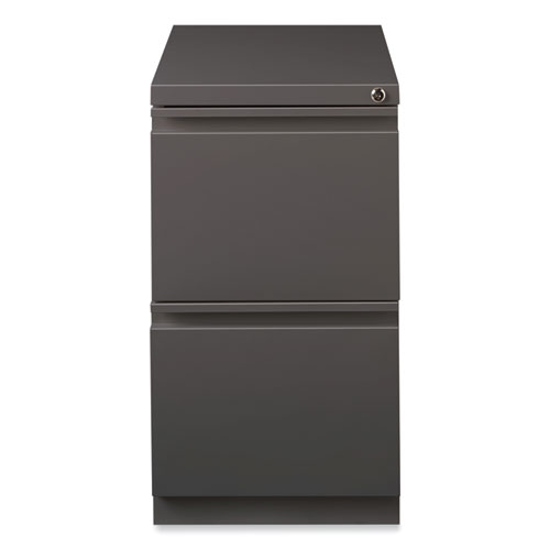 Picture of Full-Width Pull 20 Deep Mobile Pedestal File, 2-Drawer: File/File, Letter, Medium Tone, 15 x 19.88 x 27.75