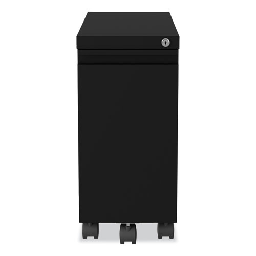 Picture of Zip Mobile Pedestal File, 1-Drawer: File, Legal/Letter, Black, 10 x 19.88 x 21.75