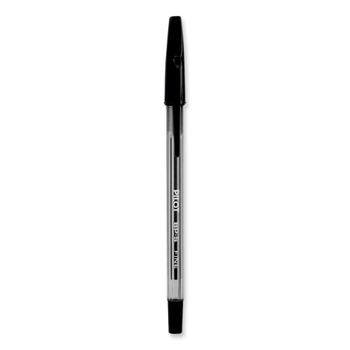 Picture of Better Ballpoint Pen, Stick, Fine 0.7 mm, Black Ink, Smoke Barrel, Dozen