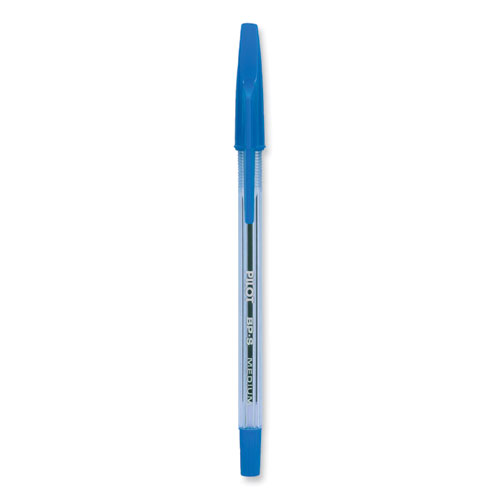 Picture of Better Ballpoint Pen, Stick, Fine 0.7 mm, Blue Ink, Translucent Blue Barrel, Dozen