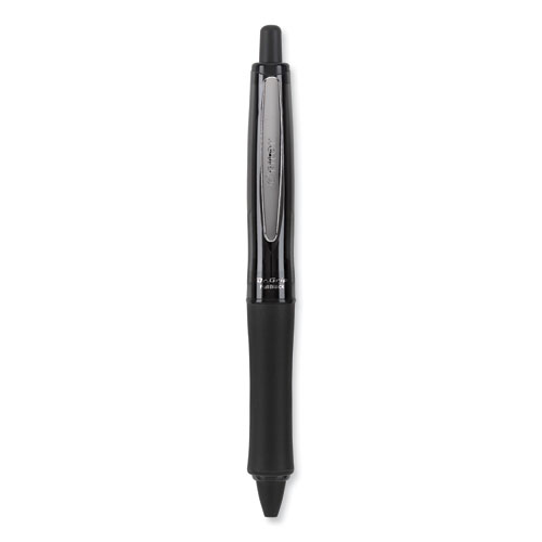 Picture of Dr. Grip FullBlack Advanced Ink Ballpoint Pen, Retractable, Medium 1 mm, Black Ink, Black Barrel