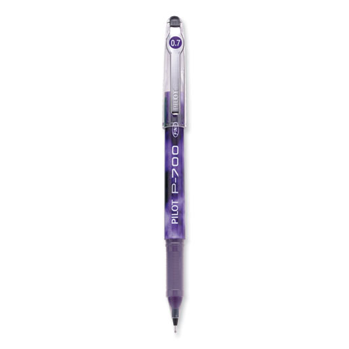 Precise+P-700+Gel+Pen%2C+Stick%2C+Fine+0.7+Mm%2C+Purple+Ink%2C+Purple+Barrel%2C+Dozen