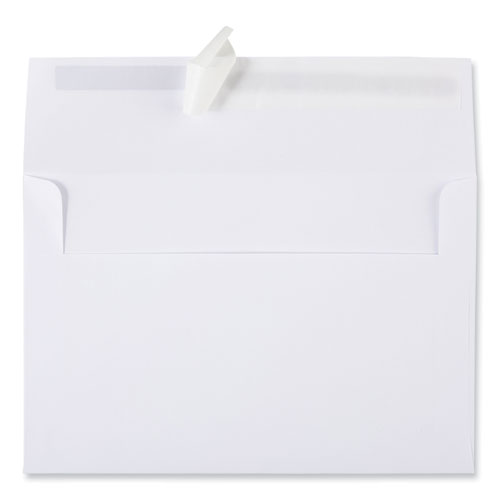 Picture of Peel Seal Strip Business Envelope, #A9, Square Flap, Self-Adhesive Closure, 5.74 x 8.75, White, 100/Box