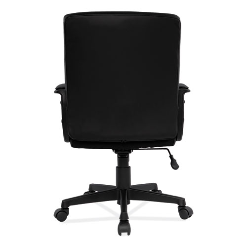 Picture of Alera Breich Series Manager Chair, Supports Up to 275 lbs, 16.73" to 20.39" Seat Height, Black Seat/Back, Black Base