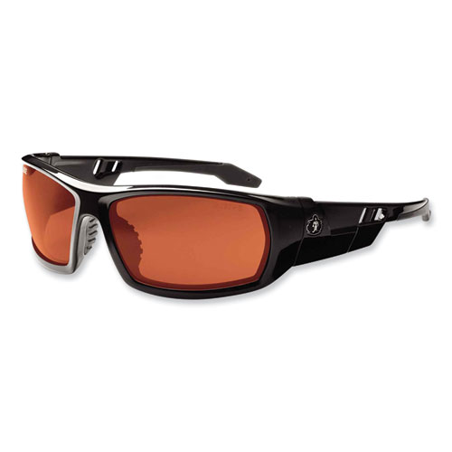 Picture of Skullerz Odin Safety Glasses, Black Nylon Impact Frame, Copper Polycarbonate Lens, Ships in 1-3 Business Days