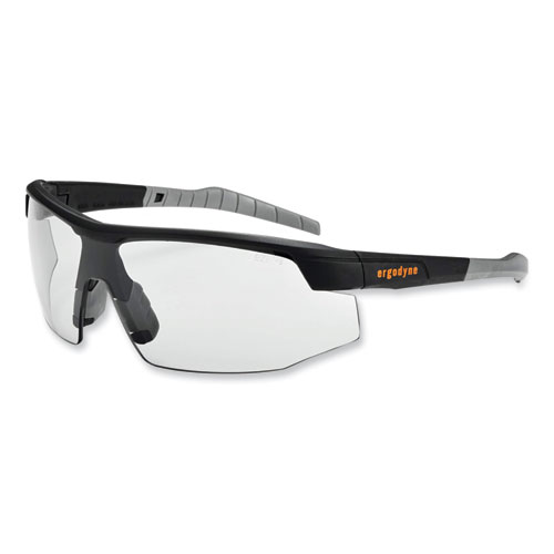 Picture of Skullerz Skoll Safety Glasses, Black Nylon Impact Frame, Anti-Fog, Indoor/Outdoor Polycarbonate Lens