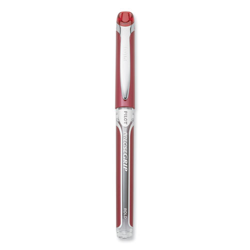 Picture of Precise Grip Roller Ball Pen, Stick, Bold 1 mm, Red Ink, Red Barrel