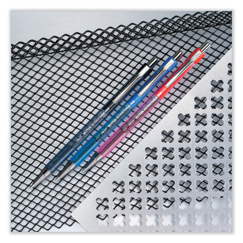 Picture of Better Ballpoint Pen, Retractable, Medium 1 mm, Red Ink, Translucent Red Barrel, Dozen