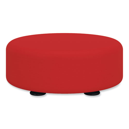 Picture of Learn 15" Round Vinyl Floor Seat, 15" x 15" x 5.75", Red