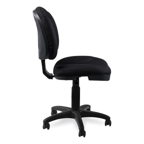 Picture of Comfort Task Chair, Supports Up to 300 lb, 19" to 23" Seat Height, Black Seat, Black Back, Black Base