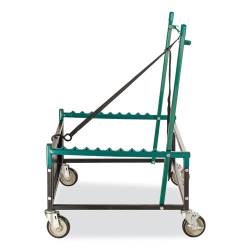 Picture of Table Assist Dolly, 1,000 lb Capacity, 38 x 30 x 44.5, Black/Green