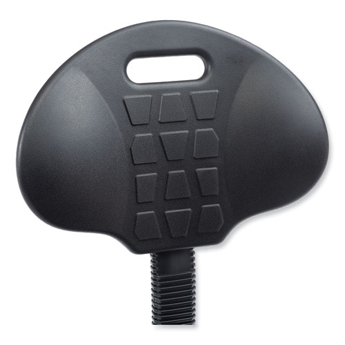 Picture of 6700 Series Adjustable Height Polyurethane Task Stool, Supports Up to 300 lb, 22" to 32" Seat Height, Black