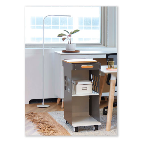 Picture of Resi LED Floor Lamp, Gooseneck, 60" Tall, White