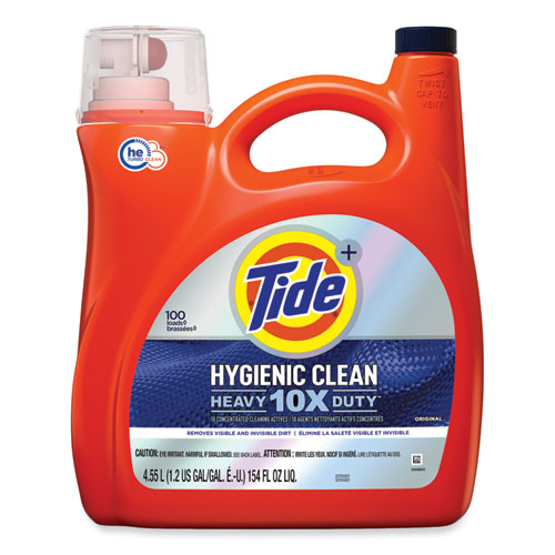 Picture of Hygienic Clean Heavy 10x Duty Liquid Laundry Detergent, Original, 154 oz Bottle, 4/Carton