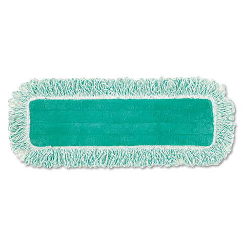 Picture of Dust Pad with Fringe, Microfiber, 18" Long, Green