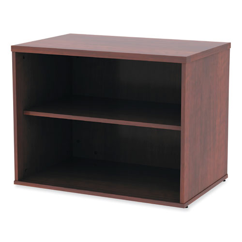 Picture of Alera Open Office Low Storage Cabinet Credenza, 29.5 x 19.13 x 22.78, Cherry