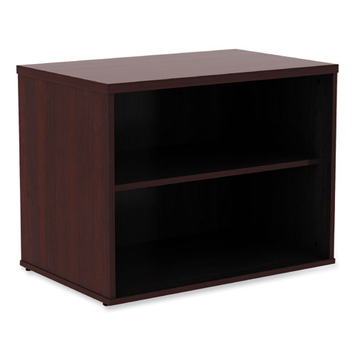 Picture of Alera Open Office Low Storage Cab Cred, 29.5w x 19.13d x 22.78h, Mahogany