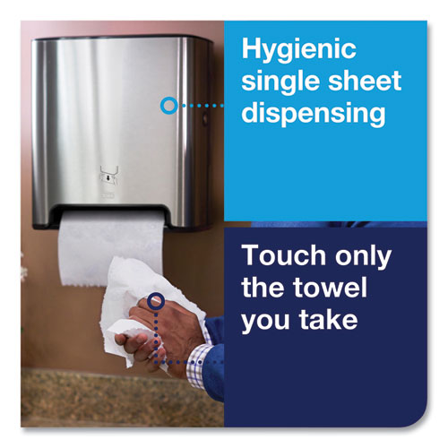 Picture of Image Design Matic Hand Towel Roll Dispenser, 13.58 x 8.07 x 15.75, Stainless Steel