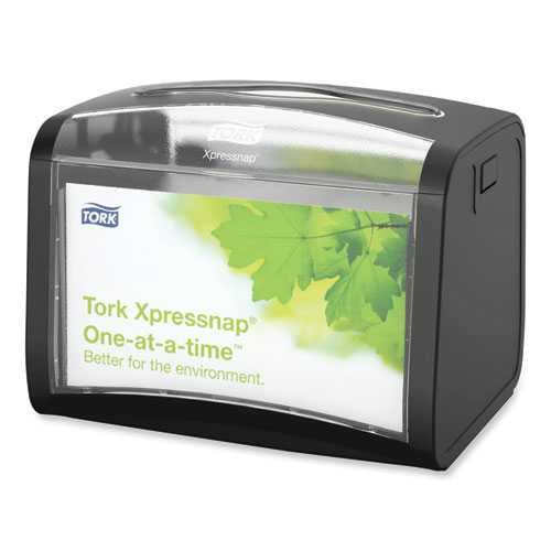 Picture of Xpressnap Tabletop Napkin Dispenser, 7.9 x 5.9 x 6.1, Black