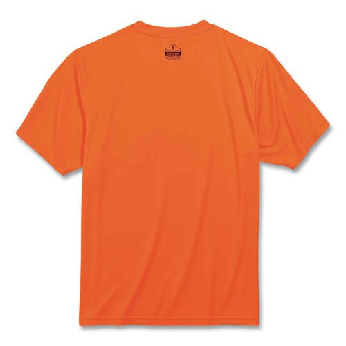 Picture of GloWear 8089 Non-Certified Hi-Vis T-Shirt, Polyester, 3X-Large, Orange