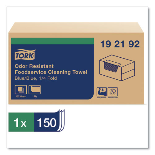 Picture of Foodservice Cloth, 13 x 24, Blue, 150/Carton