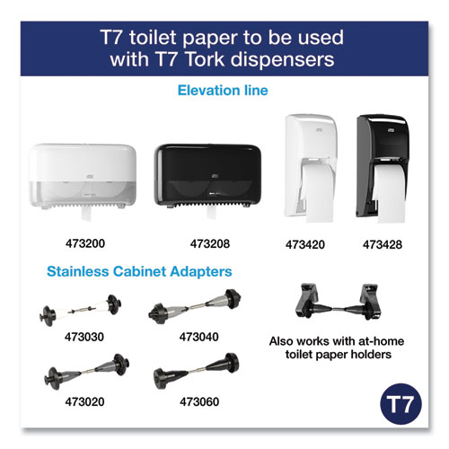 Picture of Advanced High Capacity Bath Tissue, Septic Safe, 2-Ply, Coreless, White, 1,000 Sheets/Roll, 36 Rolls/Carton