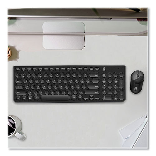 Picture of Pro Wireless Keyboard & Optical Mouse Combo, 2.4 GHz Frequency, Black