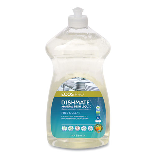 Picture of Dishmate Manual Dish Liquid, 25 oz Bottle